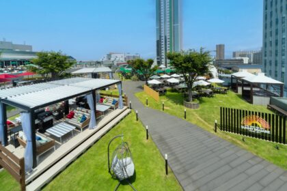 THE ROOF TOP BBQ SUNNY SQUARE（サニースクエア）OSAKA BAY｜全景